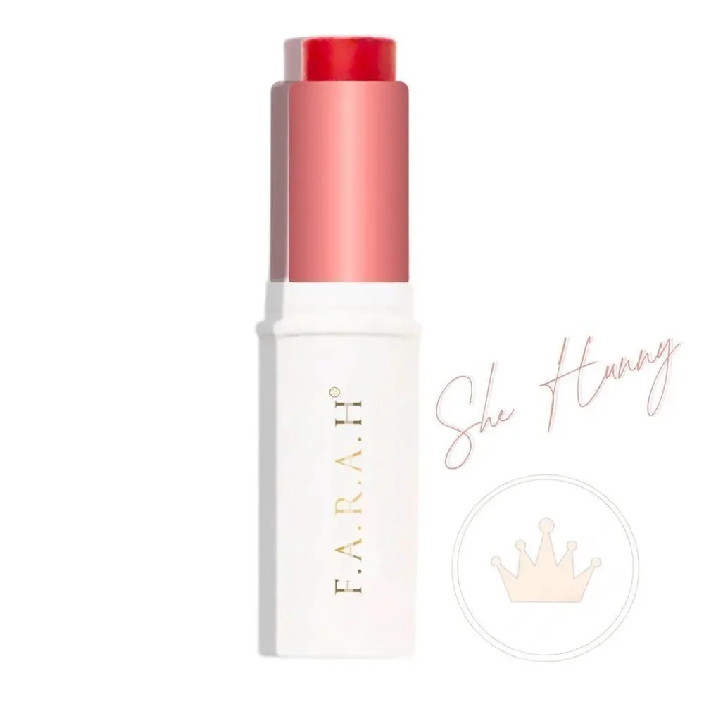 🆕 F.A.R.A.H Creamy Malai Blush Stick - She Hunny (Pinky Coral-Peach)